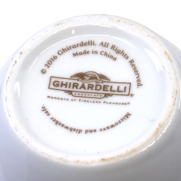 Ghirardelli Chocolate 12oz Tea Coffee Mug 2016 - Picture 6 of 7